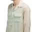 50's Over-Dyed Silk Loop Collar - Large