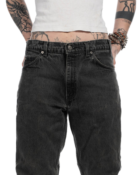 80's Levi's 550 Orange Tab Denim - 32" x 30"