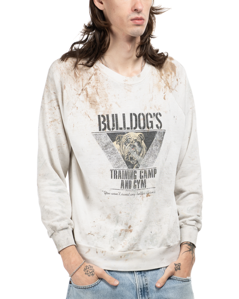 1980s Thrashed Bulldogs Crewneck