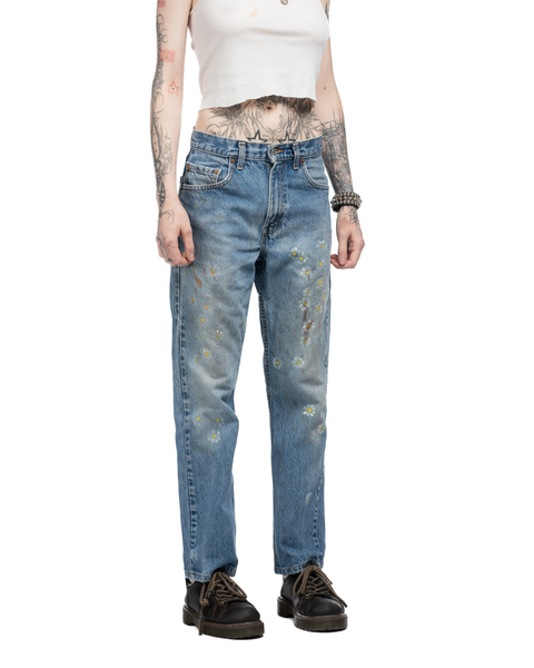 80s Levi's 505 "Daisies" Jeans - 27" x 27"
