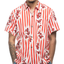 1960s Striped Aloha Shirt