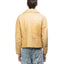 60's Deerskin Sherpa Lined Leather Jacket - Large