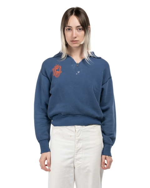 1950s Quarter-Zip Sweatshirt