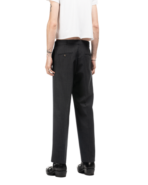 1980s Pinstripe Wool Trousers