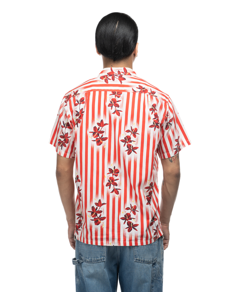 1960s Striped Aloha Shirt