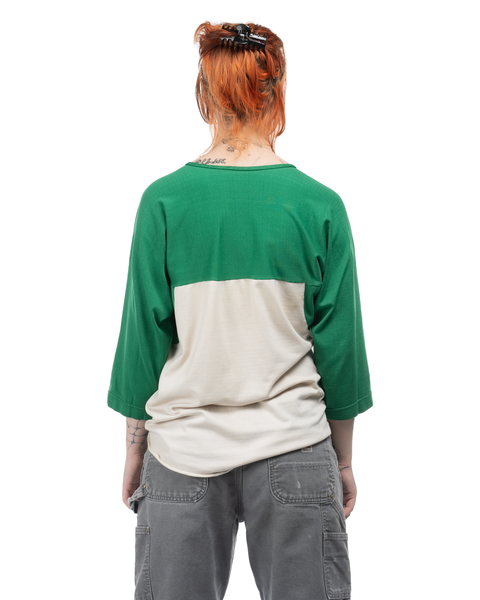 60's Asymmetrical Jersey Tee - Large
