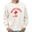 1950s Life Guard Single V Crewneck