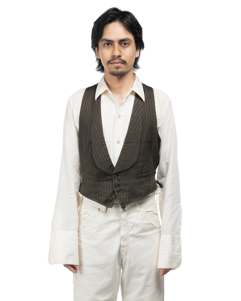 Antique Cinch Back Vest - Small
