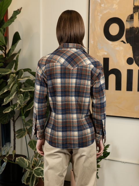 1980s Western Pendleton Wool Flannel