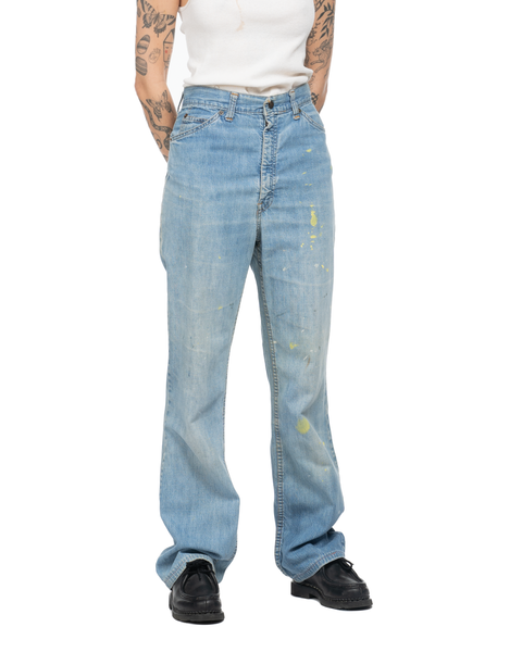 1970s Levi's Orange Tab Denim