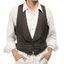 Antique Cinch Back Vest - Small