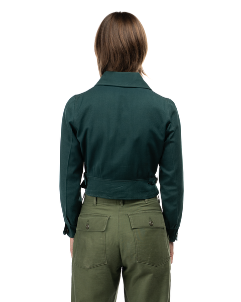 1940s Wool Side-Cinch Jacket