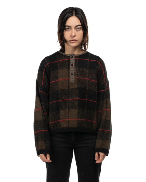 1970s French Henley Sweater