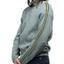60's Striped Quarter-Zip Sweater - Medium