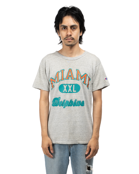 1980s Rayon Blend Championn Miami Tee