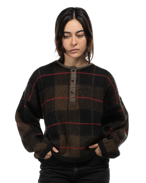 1970s French Henley Sweater