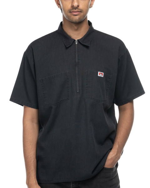 1990s Ben Davis Quarter-Zip Shirt