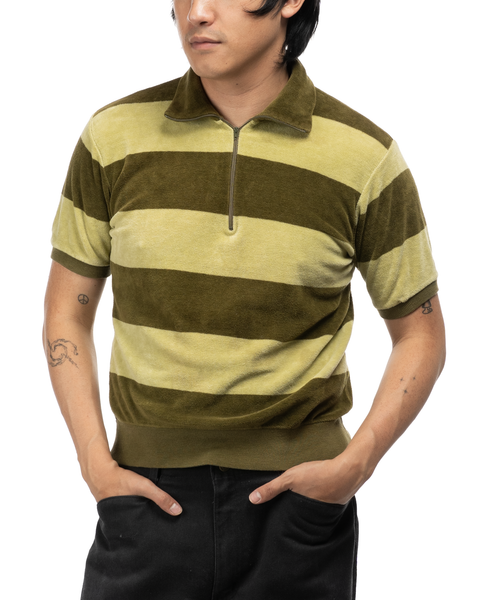 1960s Short-Sleeve Velvet Pullover