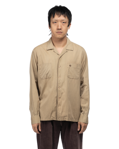 1960s Rayon Blend Loop Collar