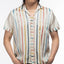 60's Satin Pilgrim Loop Collar - Medium