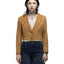 60's Cropped Fit Suede Jacket - Small