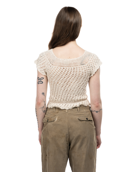 1980s Crochet Top