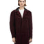 60's Plum Corduroy Coat - Large