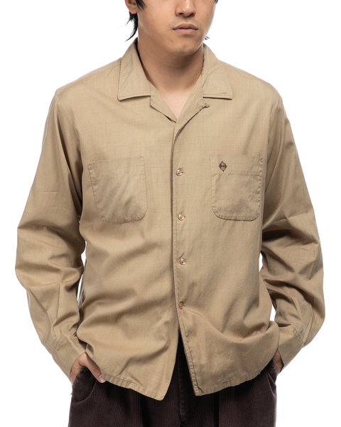 1960s Rayon Blend Loop Collar