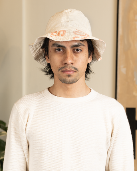 1990s Feedsack Bucket Hat