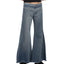 1970s Manta Ray Moleskin Flares