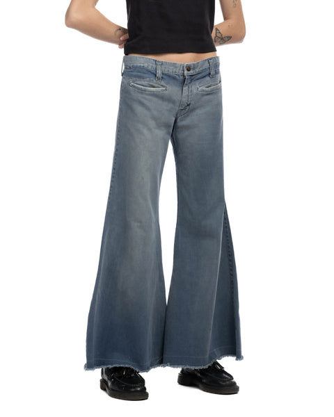 1970s Manta Ray Moleskin Flares