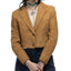 60's Cropped Fit Suede Jacket - Small
