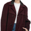 60's Plum Corduroy Coat - Large