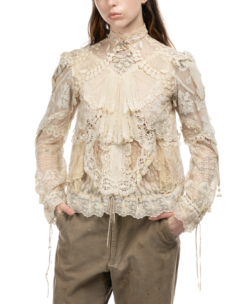 1970s Layered Doilie Top