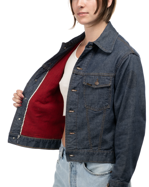 1960s Roebucks Flannel-Lined Trucker Jacket