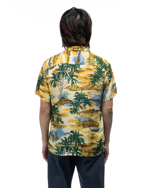 60's Rayon Aloha Shirt - Medium