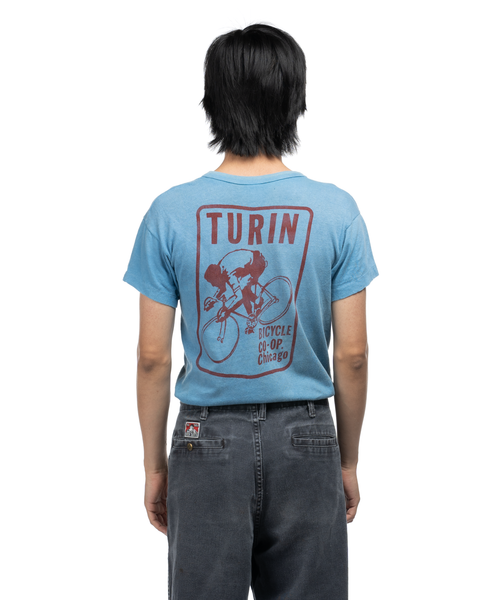 70s Reynolds Tubing Russell Cycling Tee - Medium