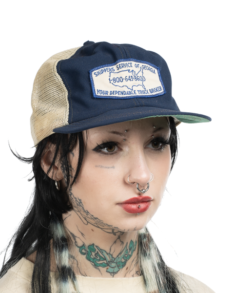1980s Logistics Trucker Hat