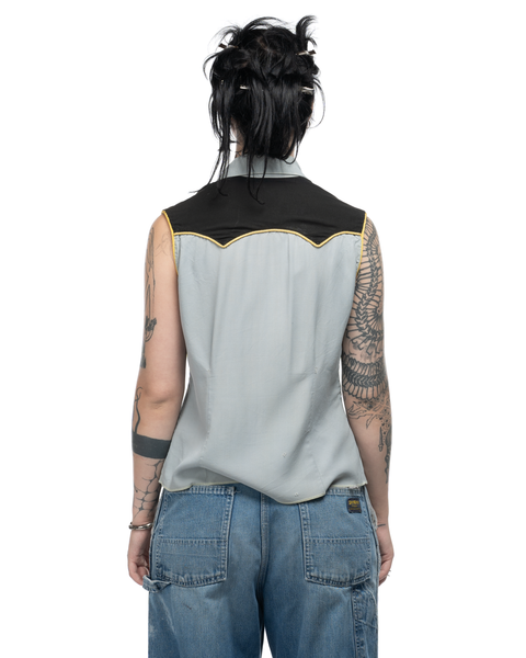 1950s Gabardine Western Shirt