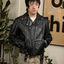 1960s Leather Moto Jacket