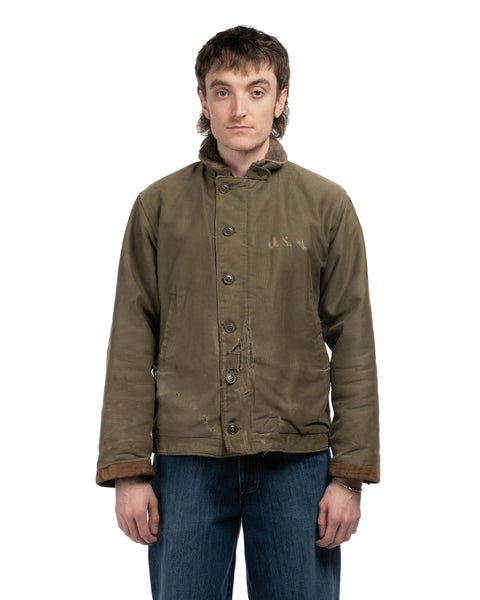 WW2 USN N-1 Deck Jacket - Large