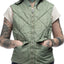 60's Quilted Hunting Vest - Small