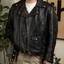 1960s Leather Moto Jacket