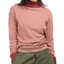 1960s Striped Turtleneck Knit Top