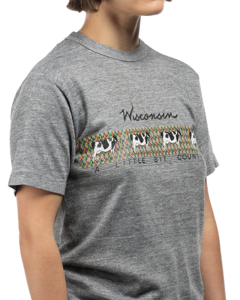 70's Wisconsin Cow Tee - Small