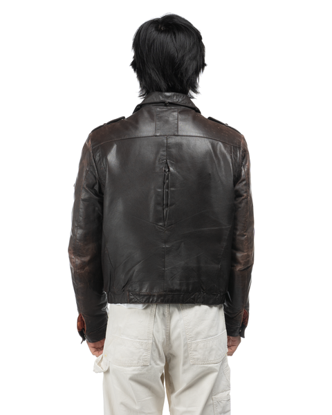 80's Moto Jacket - Medium