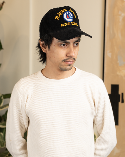 1970s Velvet Philippine Airline Cap