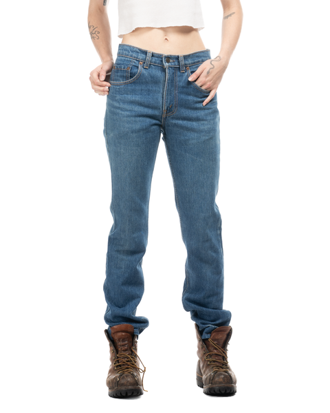 1980s Levi's Leather Patch Levi's Denim