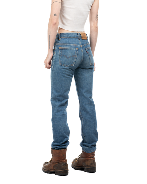 1980s Levi's Leather Patch Levi's Denim