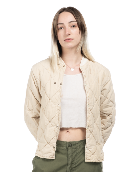 1960s Quilted Pigrim Liner Jacket